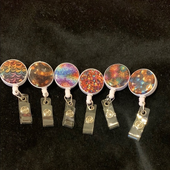 Colorful Retractable Badge Reels - Picture 1 of 2